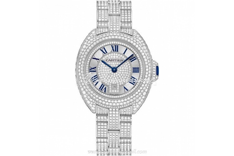 Cartier Cle De Cartier hpi00980 18kt White Gold Automatic 
