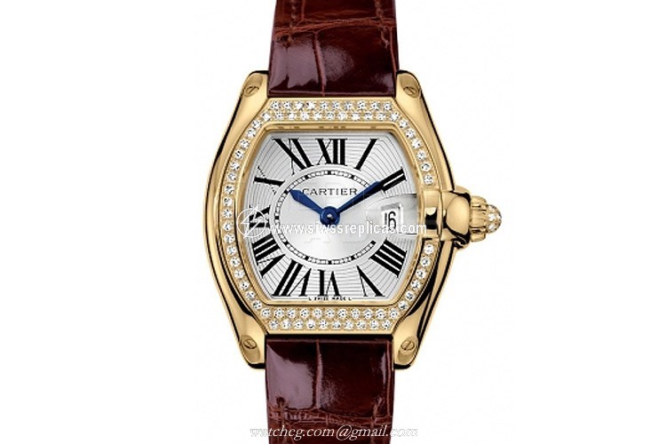 Cartier Roadster we500160 18k Yellow Gold Quartz