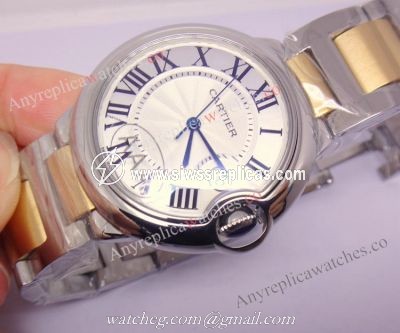 Cartier Watch Replica Ballon Bleu Two-Tone Medium Size 36mm