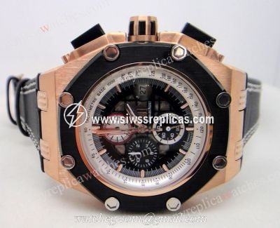 High Quality Audemars Piguet Rubens Barrichello Replica Royal Oak Offshore Limited Edition Watch