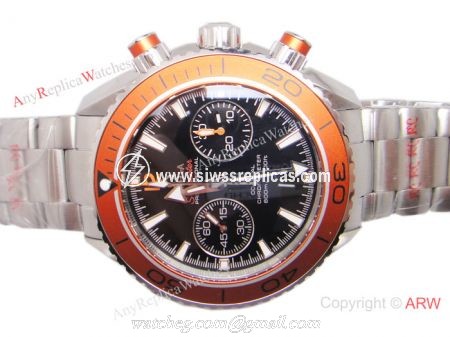Omega Seamaster Planet Ocean 600m SS Orange Bezel / Caliber 9300 Movement