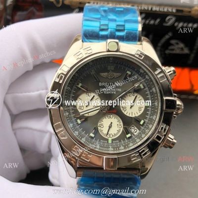 Buy Copy Breitling Chronomat B01 Chronograph Watch Gray Dial 43mm