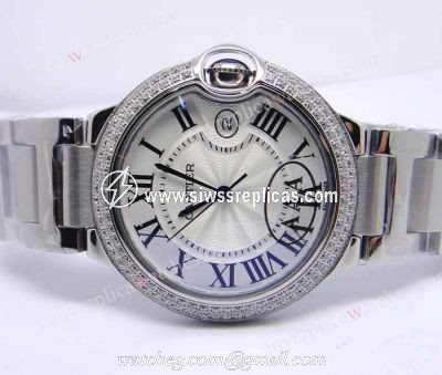High Quality Cartier Watch Sale Ballon Bleu De Cartier Diamond Bezel Watch Medium Size 36mm