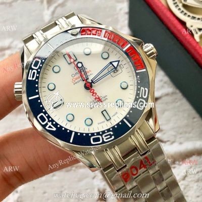 AAA Replica Omega Commanders 007 James Bond Watch Stainless Steel Men