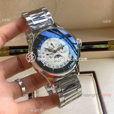 Copy Patek Philippe Grand Complications Stainless Steel Moonphase Watch