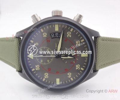 IWC Replica Watch Big Pilot Chronograph Top Gun Miramar