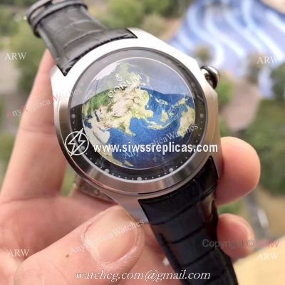 Best Quality Corum Big Bubble Limited Edition Watch SS Earth Dial