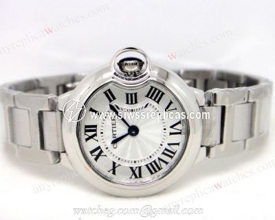 Cartier Ballon Bleu De Stainless Steel Ladies Replica Watch