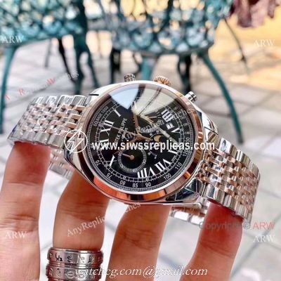 New Patek Philippe Grand Complication Chrono Watch 2 Tone Rose Gold