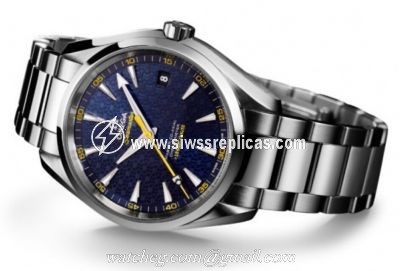 Omega Seamaster 007 Gauss SS Black Replilca watch 8507