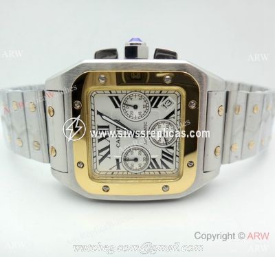 Replica Cartier Santos Chronograph Watch 38mm