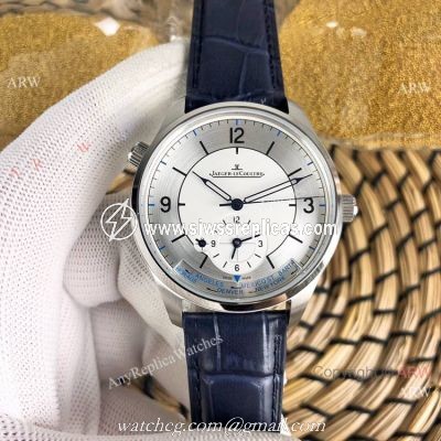 Copy Jaeger-LeCoultre Master Geographic Silver Dial watches