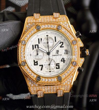 Buy Replica Audemars Piguet Royal Oak Offshore Watch Iced Out AP