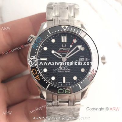 Omega Seamaster James Bond 50th Anniversary Replica Watch with Swiss 2824