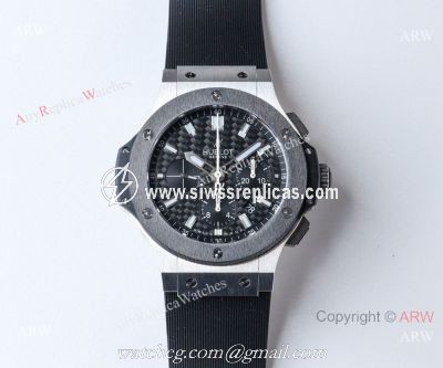 Swiss Copy Hublot Big Bang SS Black Dial Watches HBB V6 Factory