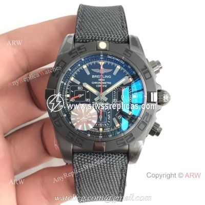 Replica Breitling Chronomat B01 Swiss 7750 Watch All Black