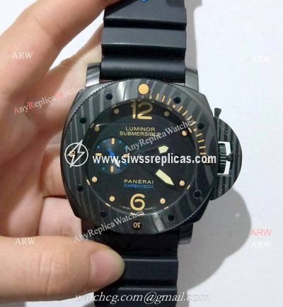 Buy Copy Panerai Luminor Submersible Carbon Case Watch PAM00616