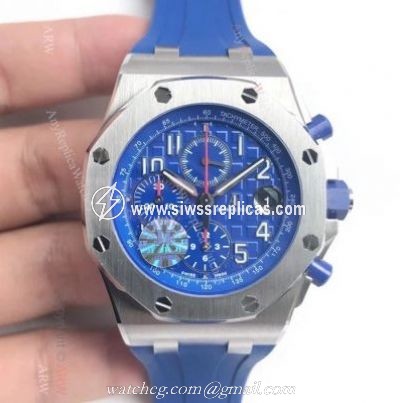2019 Replica Audemars Piguet Royal Oak Offshore Swiss Cal.3126 Blue version Watch