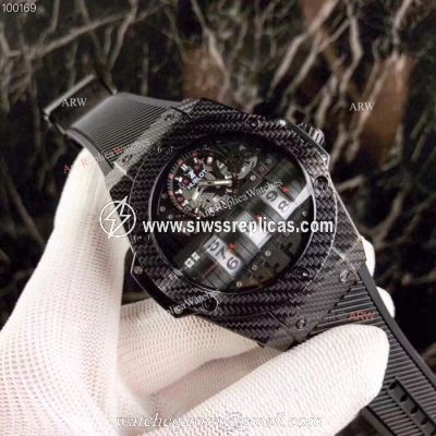 New Baselworld Hublot Big Bang MP-11 All Black Watch Swiss Replica