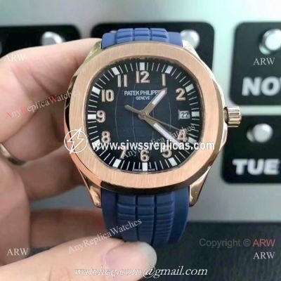 Replica Patek Philippe Aquanaut Rose Gold Watches AAA Quality