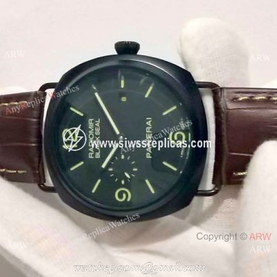 Best Replica Panerai Radiomir Black Seal Black Case Watch PAM388