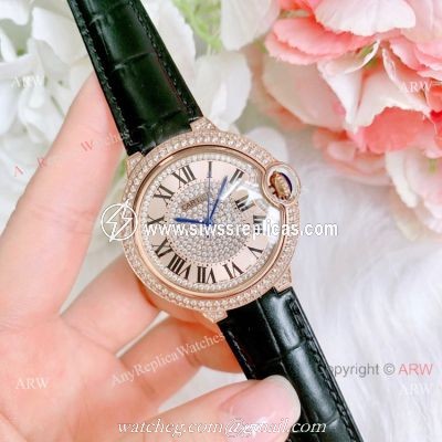 Best Replica Cartier Ballon Bleu De Quartz Watches  Low Price
