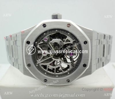Audemars Piguet Royal Oak Extra-thin Openworked Swiss 2924 Watch 1:1 Replica