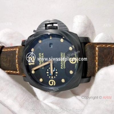 New Copy Panerai Luminor Marina 44mm Watches Carbon Case  PAM661
