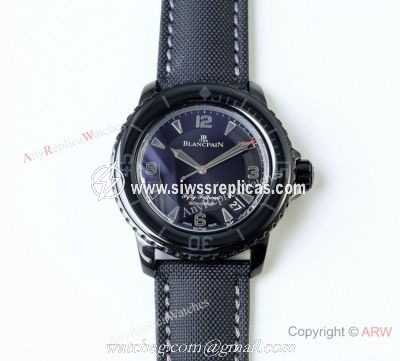 Blancpain Fifty Fathoms Automatique Black Steel Luxury Watch Swiss Grade Copy