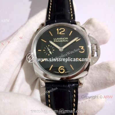 New Copy Panerai Luminor DUE Men Watch PAM 676 SS Orange Markers