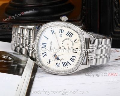 New Cartier Ballon Bleu Grand Complications Fake watch Gold Case 43mm