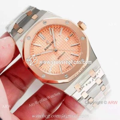 Audemars Piguet Royal Oak Selfwinding 2-Tone Rose Gold Watches Copy
