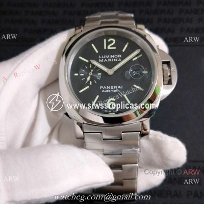 Panerai Luminor PAM00104 Stainless Steel Knock Off Watches from China