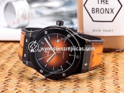 Hublot Classic Fusion Black Steel Watches Buy Replica