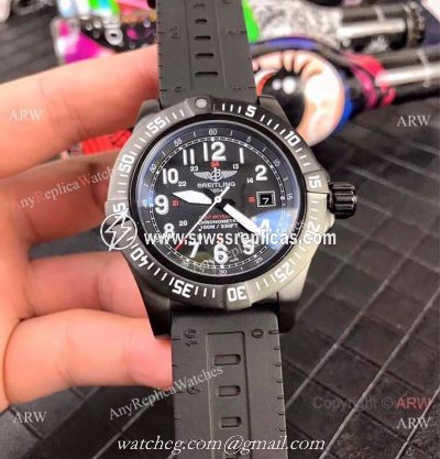 Breitling Colt Skyracer Chronometer All Black Watch Best Replica