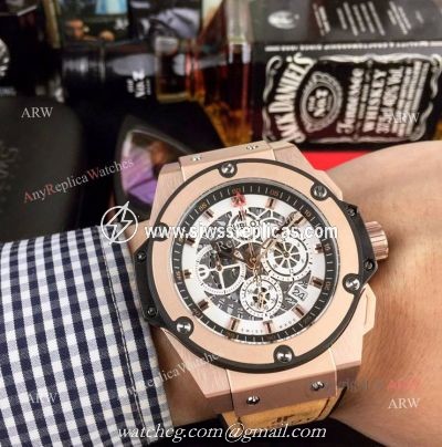 NEW Hublot Big Bang Aero Bang Garmisch Rose Gold Watch from ARW Replica Watches