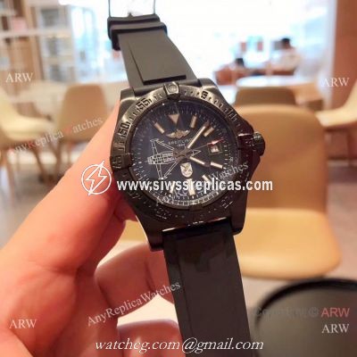 NEW Copy Breitling Avenger Seawolf II Boelcke Automatic Watch All Black