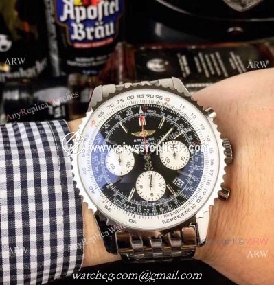 Copy Breitling 1884 Chronometre Navitimer 01 Watches SS 46MM