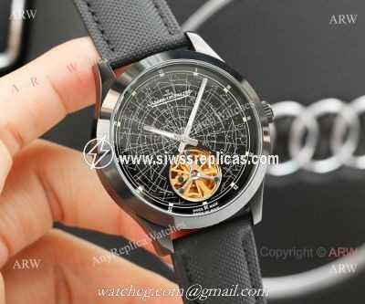 2019 Copy Jaeger-LeCoultre Master Grande Tradition Grande Complication Men Watch All Black