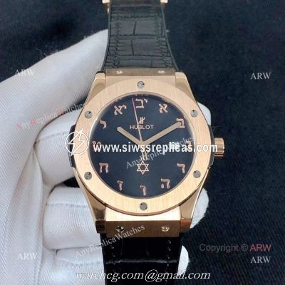 New Style Replica Hublot Classic Fusion Special Edition Mens Watch Rose Gold