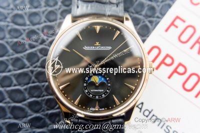 Swiss Copy Jaeger-LeCoultre Master Ultra Thin Moon 39 mm Watch Gold Case