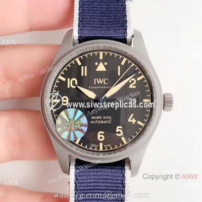 M+ Factory Swiss IWC Mark XVIII Replica Watch Titanium 40mm
