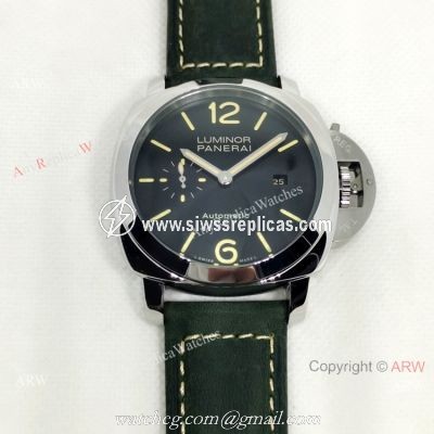 New! Panerai Luminor Due Copy Watch PAM00904 Military Green Strap