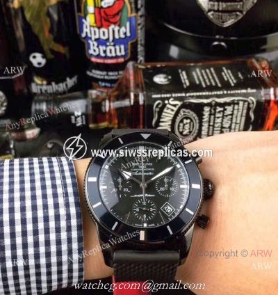 Replica Breitling Superocean Chronograph Men Watch All Black