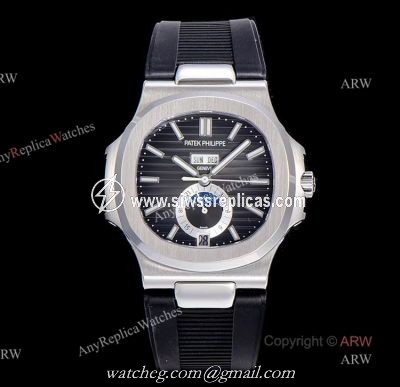 (GR) V2 Version New Patek Philippe Nautilus Annual Calendar 5726 Moonphase Watch Swiss Made