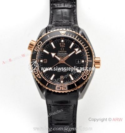 VS Factory Replica Omega Planet Ocean Deepsea King Black Ceramic Watch