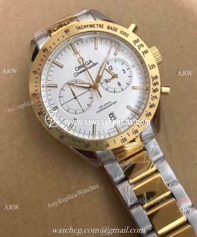 High Quality Replica Watches China Omega Speedmaster 2-Tone Chronograph Watch