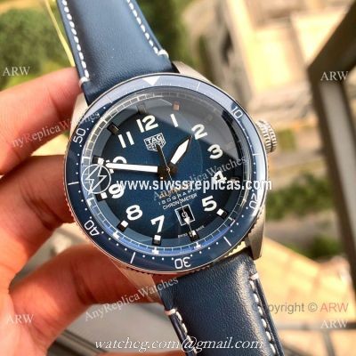 Buy Copy TAG Heuer Autavia Isograph Blue Ceramic Watches 42 mm
