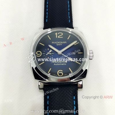New Copy Panerai Radiomir GMT PAM945 44mm Watch Gradient Blue
