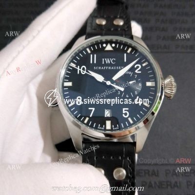 Copy IWC Big Pilots Le Petit Prince Power Reserve Watch SS Case 47mm